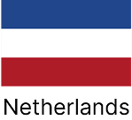 Flags representing countries served